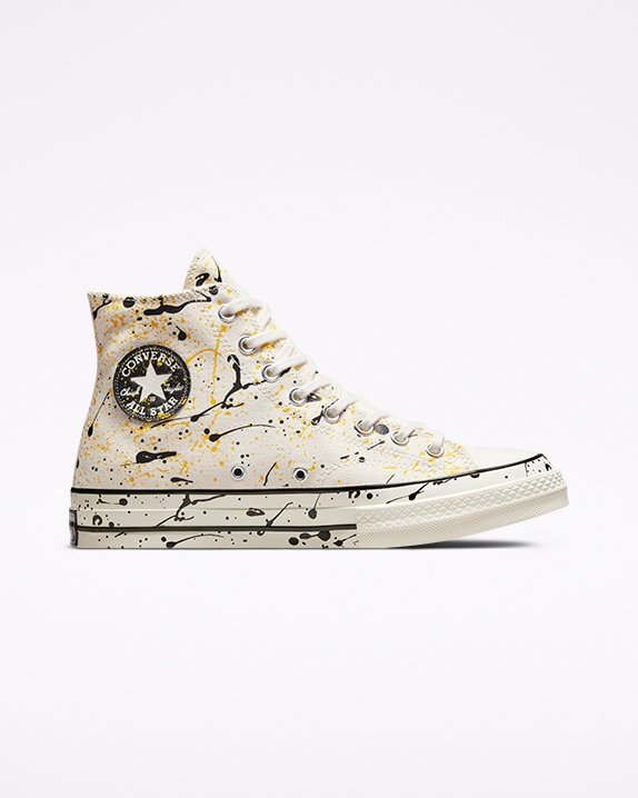 Converse Chuck 70 Paint Splatter High Top Beige | A51045X