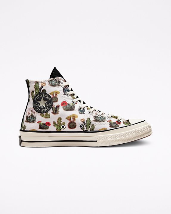 Converse Chuck 70 Succulent Print High Top Blancas | A20326L