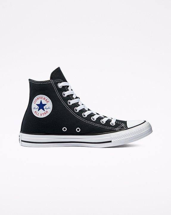 Converse Chuck Taylor All Star Classic High Top Negras | A56768C