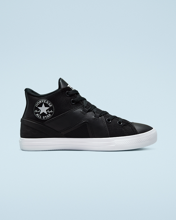 Converse Chuck Taylor All Star Flux Ultra Mid Negras | A87553U