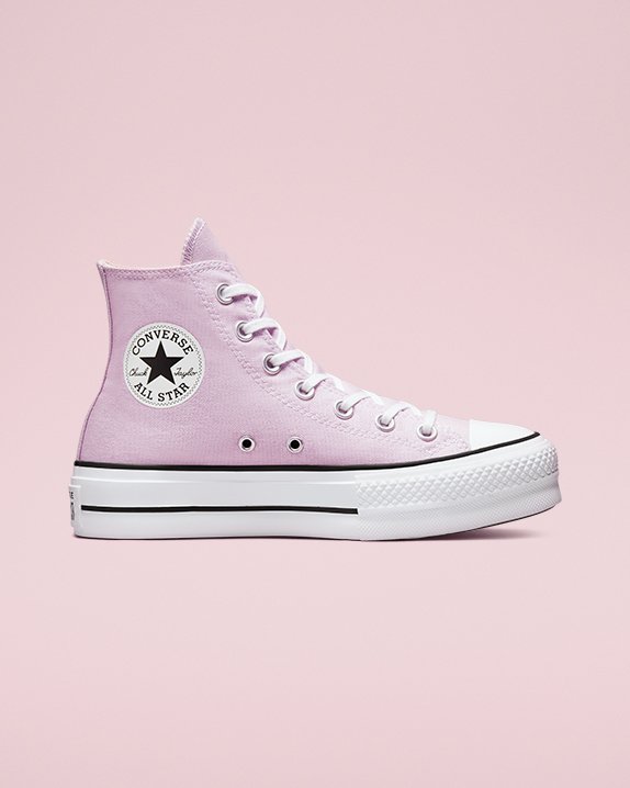 Converse Chuck Taylor All Star Lift Seasonal Colour High Top Rosas | A88697W