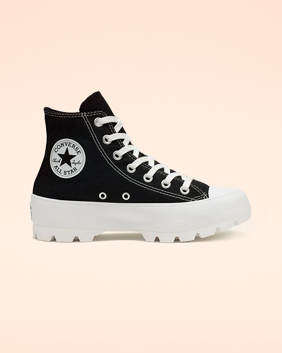 Converse Chuck Taylor All Star Lugged High Top Negras | A87059E