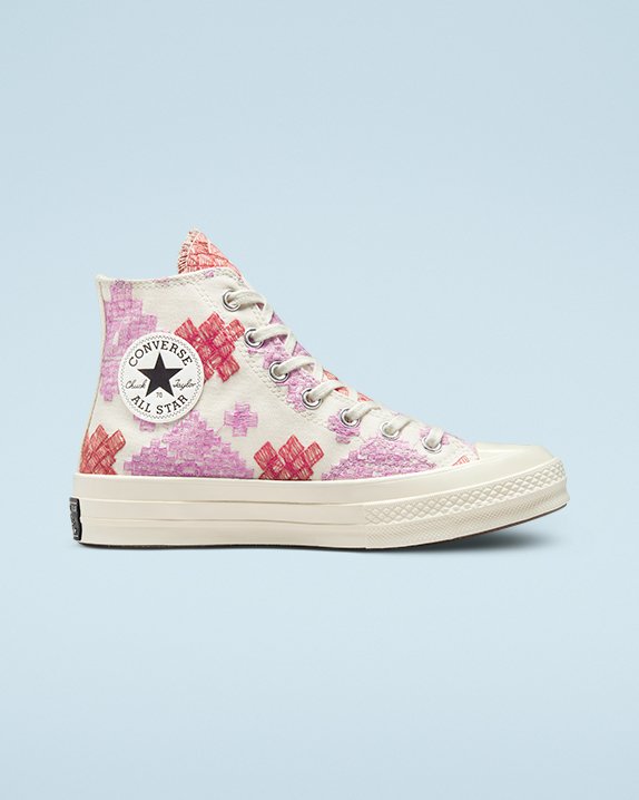 Converse Festival Broderie Chuck 70 High Top Rosas | A87157R
