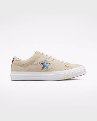 Converse One Star Pride Low Top Beige | A07670W