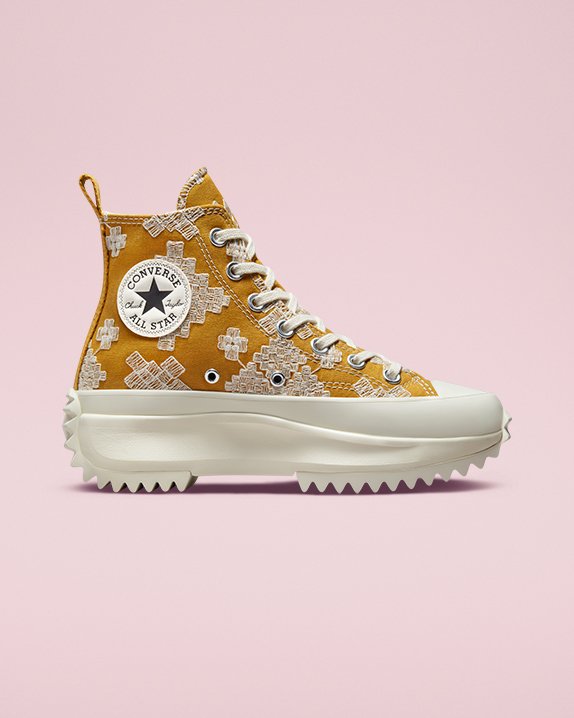 Converse Run Star Hike Festival High Top Doradas | A31152G