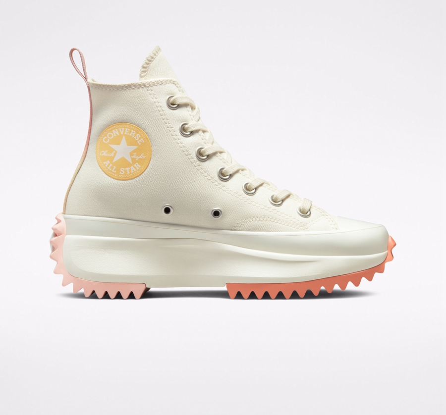 Converse Run Star Hike Heat Plataforma Gradient Heat Blancas | A07392D