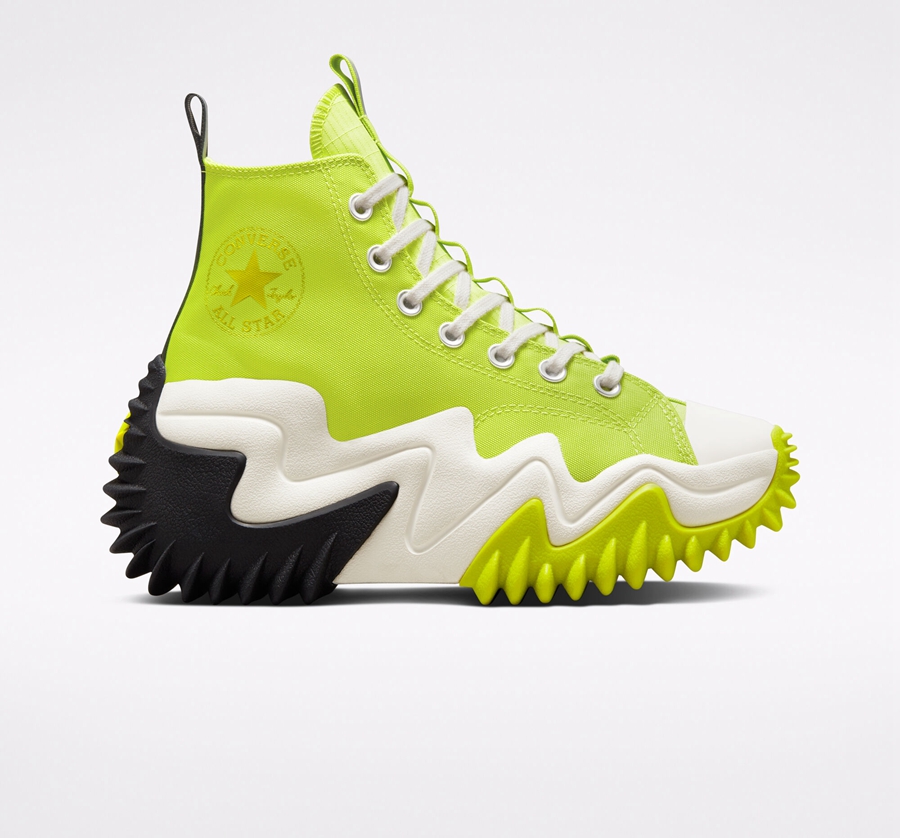 Converse Run Star Motion Plataforma Verde Claro | A01306A