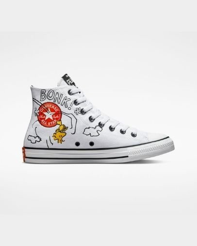 Converse x Peanuts Chuck Taylor All Star High Top Blancas | A49113B