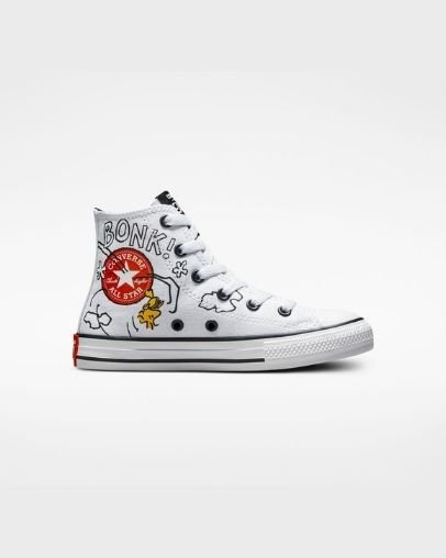 Converse x Peanuts Chuck Taylor All Star High Top Blancas | A60046R