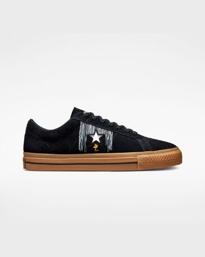 Converse x Peanuts One Star Low Top Negras | A21633B